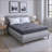 Mattresses, 12'' Queen Hybrid with Soft Waterfall Ticking Cover, Compressed Rolled Boxed | Foam+Spring | Light Gray-1674038664-1674038671