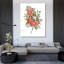 Art sur toile tendue avec Jacobs, Cindy Gallery, titre: Poinsettia Christmas Botanical-103102286