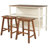 Charanda 2 - Person Solid Wood Solid Wood Top Four Leg Dining Set