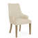 Davie Round Table And Cream Armchairs Dining Set