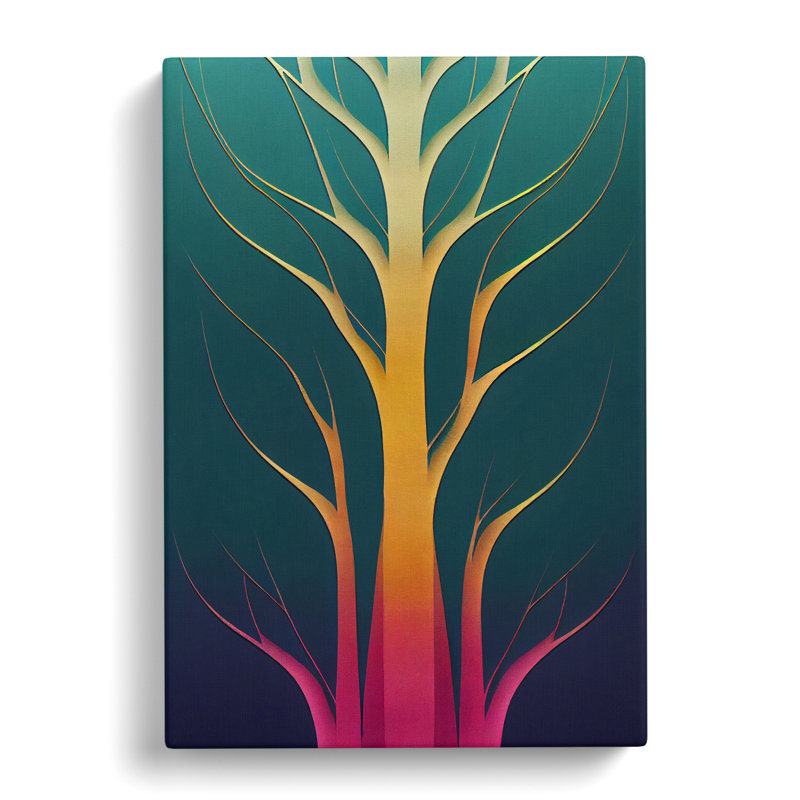 Gothic Tree Vol.1 - Wrapped Canvas, 60cm H x 40cm W x 3cm D