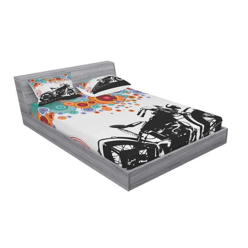 Microfiber Sheet Set, Full Sheet Set + Fitted Sheet + 2 Pillowcases