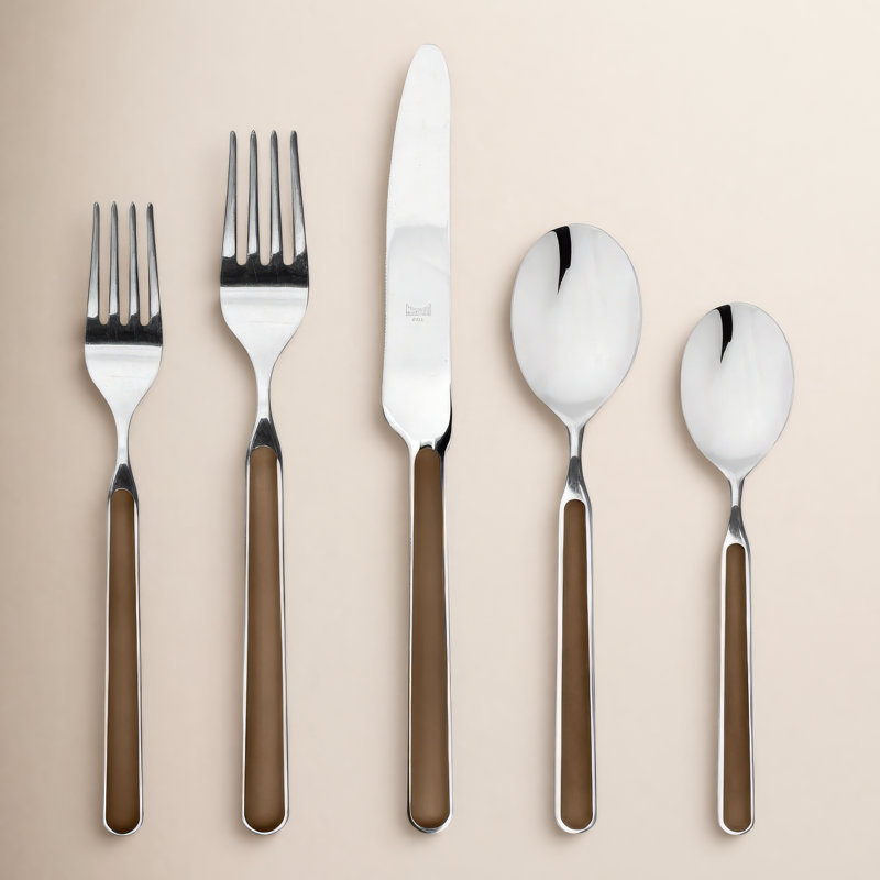 Fantasia Place Set 5 Pcs, Tobacco