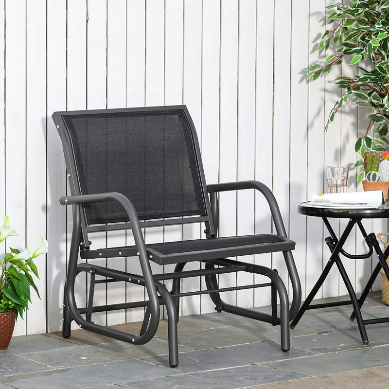Jennah Steel Outdoor Glider