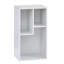 Petite armoire de rangement blanche à 3 cubes avec étagères ouvertes à 2 niveaux (ensemble de 2)-790576664