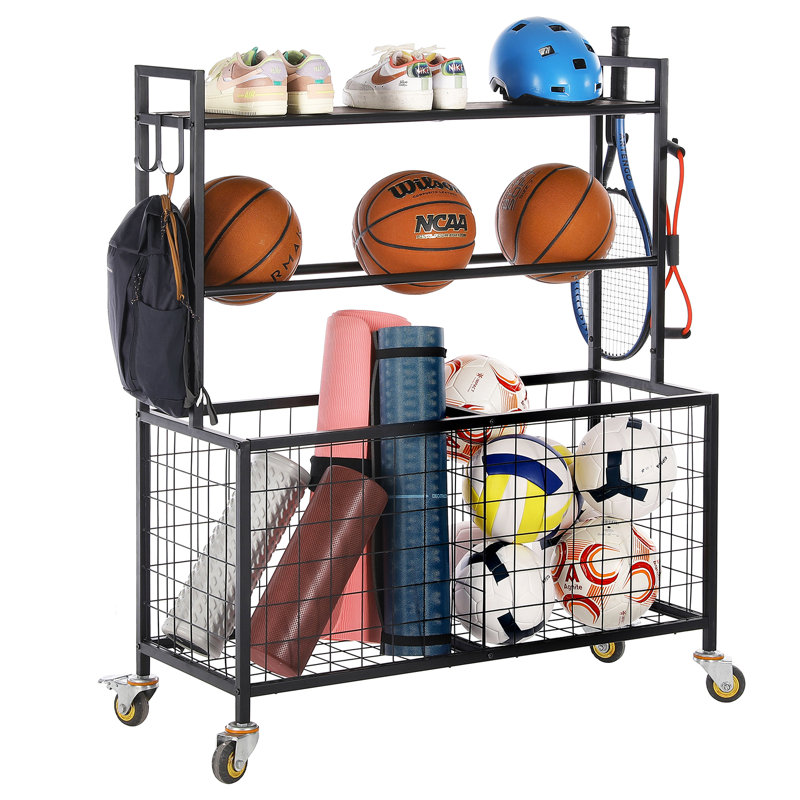 Metal Multi-Use Sports Rack