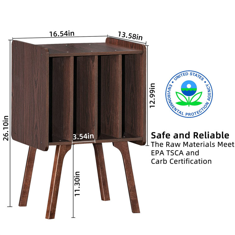https://assets.wfcdn.com/im/61102356/resize-h755-w755%5Ecompr-r85/2458/245892375/Record+Player+Stand%2C+Walnut+Vinyl+Record+Storage+Table+With+4+Cabinets%2C+Up+To+100+Albums%2C+Mid+Century+Modern+Turntable+Stand+With+Wooden+Legs%2C+Vinyl+Stand+Display+Rack.jpg