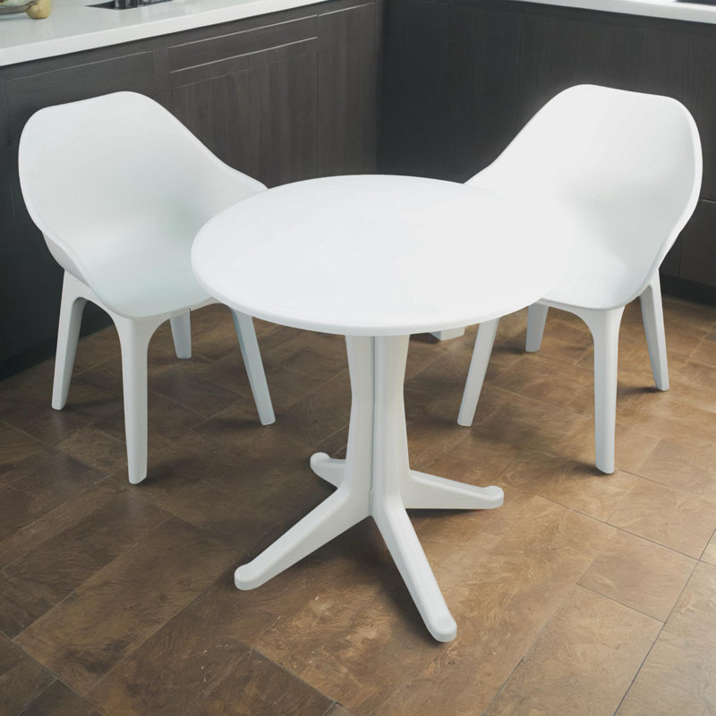 Munoz 2 - Person Patio Dining Set with Round Table