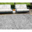 Tapis extérieur lavable d'intérieur gris argenté et étain 10 pi x 14 pi