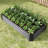 Metal Corrugated Iron Raised Garden Bed for Outdoor Plants, Vegetables, and Flowers
