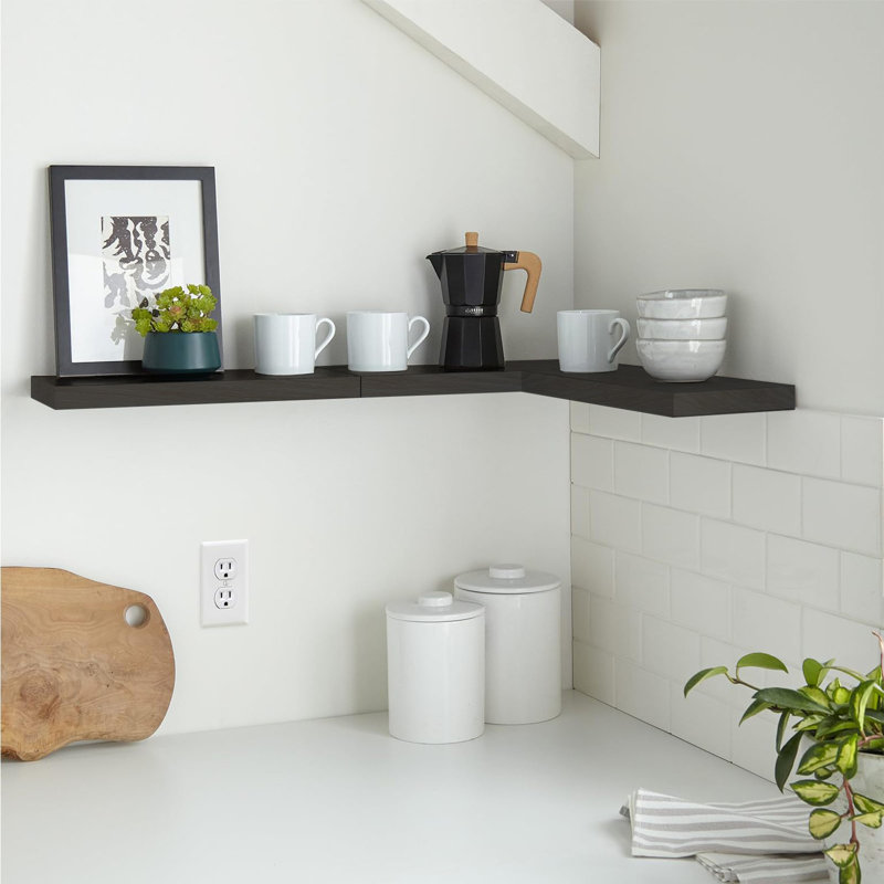 3 Piece Wood Floating Shelf