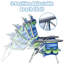 Chaise de plage inclinable