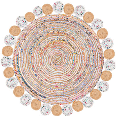 Rubenstein Hand Woven Jute, Cotton Abstract Rug
