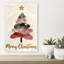 Abstract Christmas Tree Abstract Modern Christmas Tree Landscape Nature Wall Art Print-1820654304