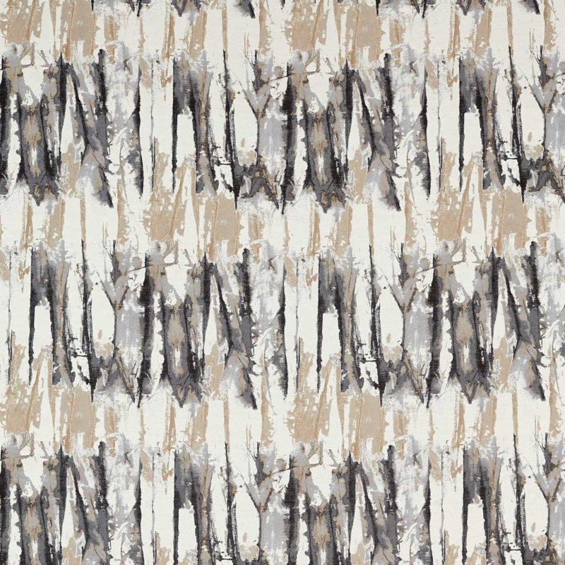 Eco Takara Fabric, Black Earth/Pumice