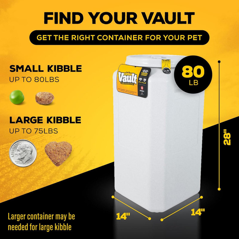 Contenant alimentaire pour animaux Vittles Vault, 80 lb