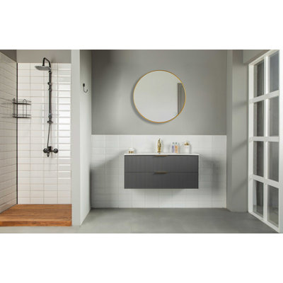 Celeste 36" Vanity with Integrated Porcelain Sink