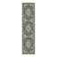 Tapis Elora Vintage Medallion lavable à la machine avec envers antidérapant, couleur brun-1062030028-1063954002