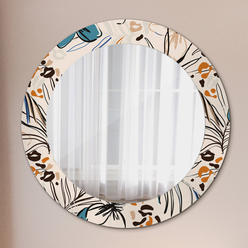 Huldar Glass Flat Wall Mirror