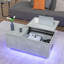 Table basse à plateau relevable avec station de charge et lumière DEL RVB, compartiment caché-772118803