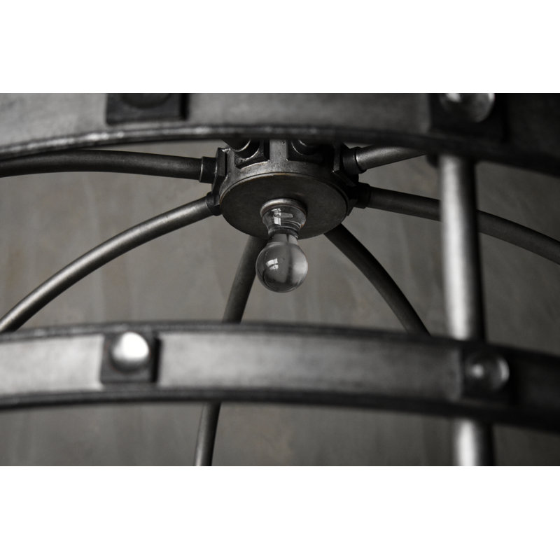 8 - Light LED Pendant, Clear