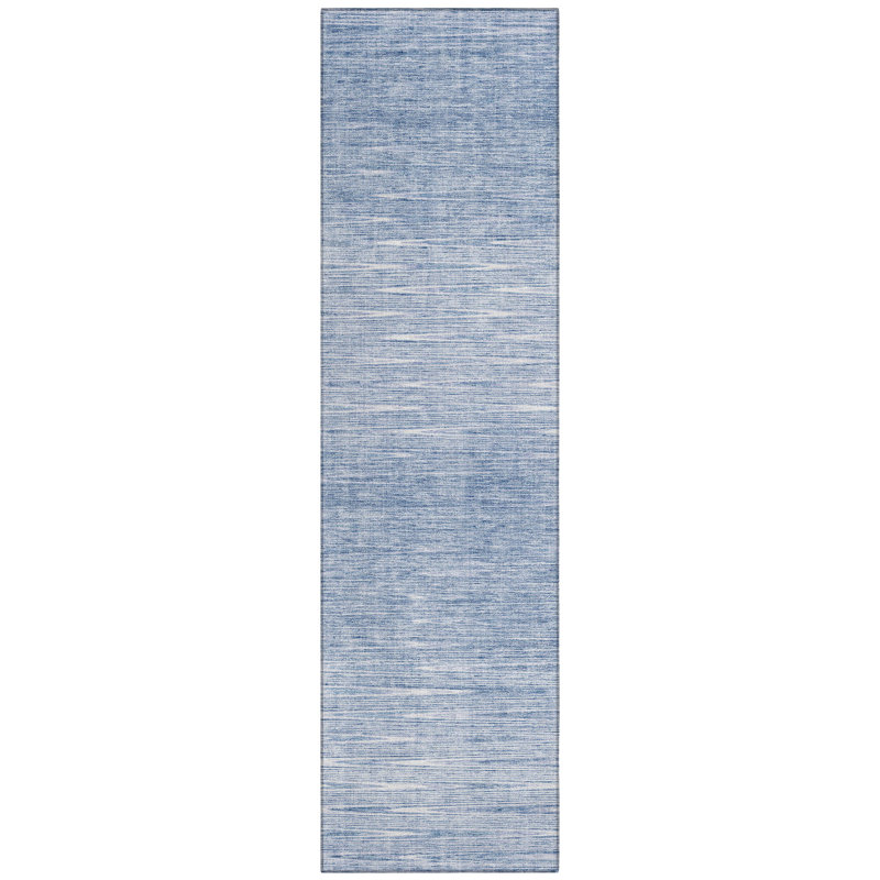 Leis Washable Ombre Indoor / Outdoor Rug, Runner 2'3" x 7'6"