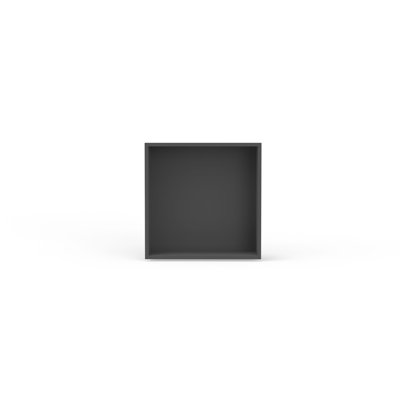 Badeloft 12.6" W x 12.6" H Recessed Shower Niche NS-01-BLK in Black