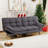 Unia Twin 71'' Convertible Futon Sofa-730439346