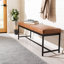 Banc en similicuir Alcott-215392001
