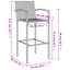 Patio Dining Set Table,