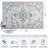 Straub Large Tranditional Rugs Living Room Rug Washable Bedroom Rug Non-Slip Colorful Vintage Accent Floor Carpet For Home DecorCream-107220606
