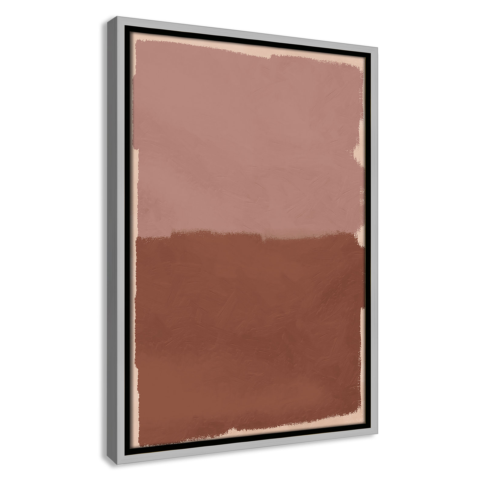 Hollow Delight Print by Marcus Prime, 13.5'' W x 19.5'' H, Silver Floater