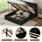 Raania Hydraulic Lift Up Storage  Upholstered Wingback Bed -457524856-457524859