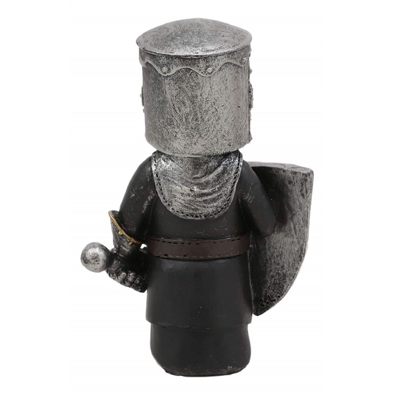 Figurine animée de la Renaissance de chevalier croisé templier