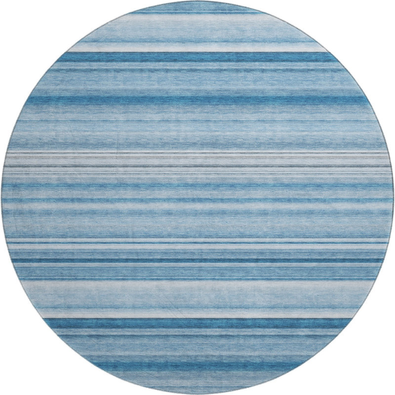  Premium Machine Washable Cerrito AMF529 Rug, Round 8'