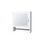 Medicine Cabinet with Towel Bar and Included Mirror