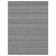 Tapis rectangulaire gris foncé Mantra