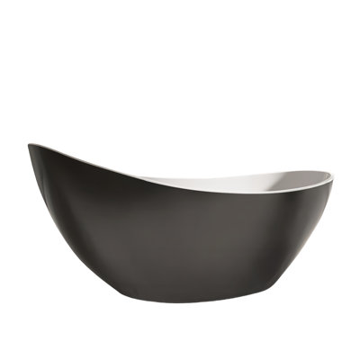 62.99'' x 31.5'' Soaking Acrylic Bathtub