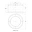 kate spade new york Walker Small Flush Mount-51179930-51194628