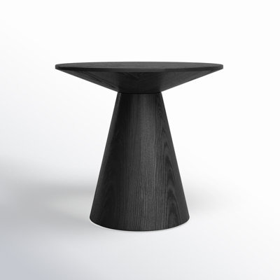 Adara Pedestal Manufactured Wood End Table