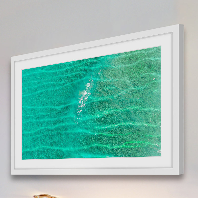 Hassan Ishan - Single Picture Frame Painting, 41cm H x 61cm W x 3.81cm D