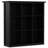 Artisan 43"W Solid Wood 9 Cube Bookcase and Storage Unit with Fixed Shelves-1600756711