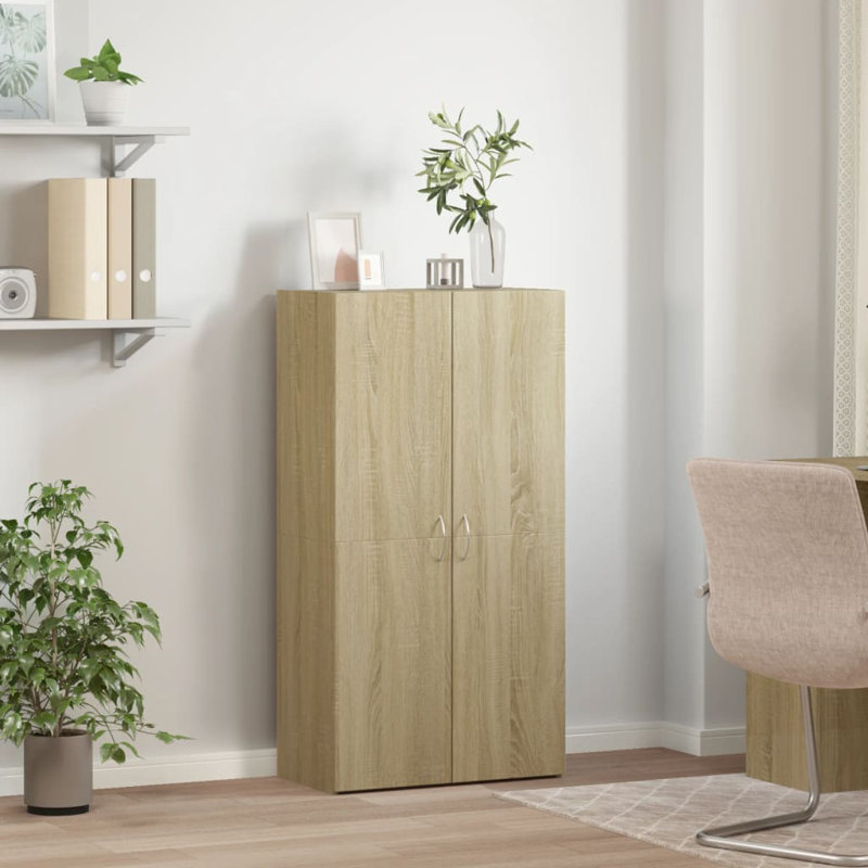 Storage Cabinet, Sonoma Oak