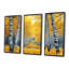 Ensemble de salon art mural forêt jaune Panorama-107200699-107200655