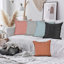 Coussin décoratif en coton Neera Adobe-1106047025