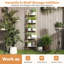 178cm H x 43cm W Metal Bookcase