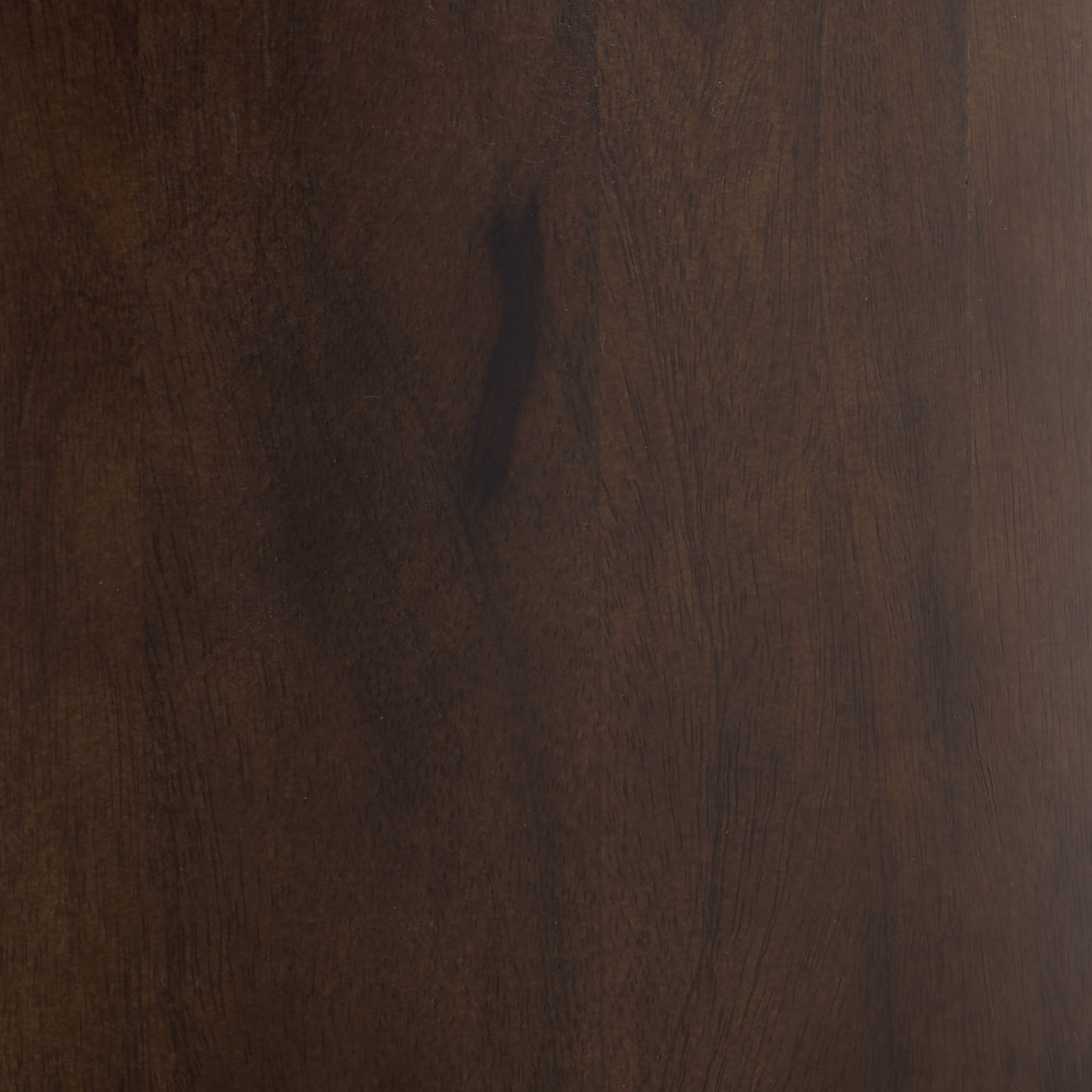 Basile 19" Genuine Marble End Table, Dark Brown