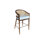 Upholstered Velvet Counter Stool with Solid Wood Frame