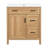 30" Wood Bathroom Vanity With Solid Wood Frame, 1 Soft Close Doors, 2 Soft Close Drawers, Adjustable Shelf, Modern Storage Cabinet