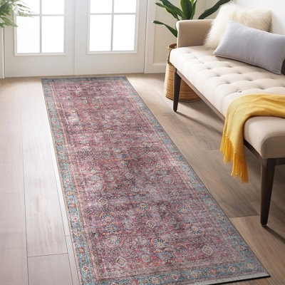 Tapis délavé délavé à la machine